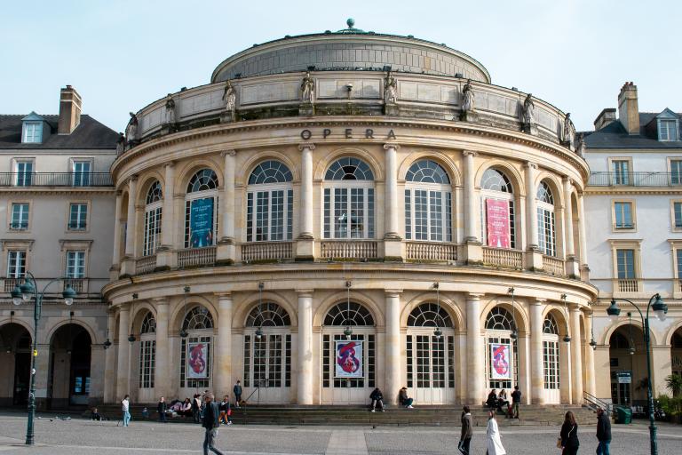 Opéra de Rennes Façade de l'Opéra de Rennes